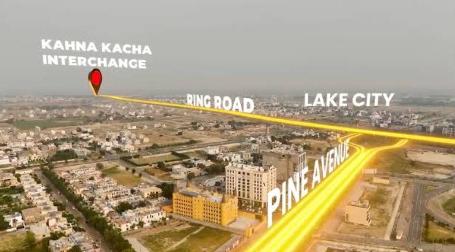 Pine Avenue Lahore Location